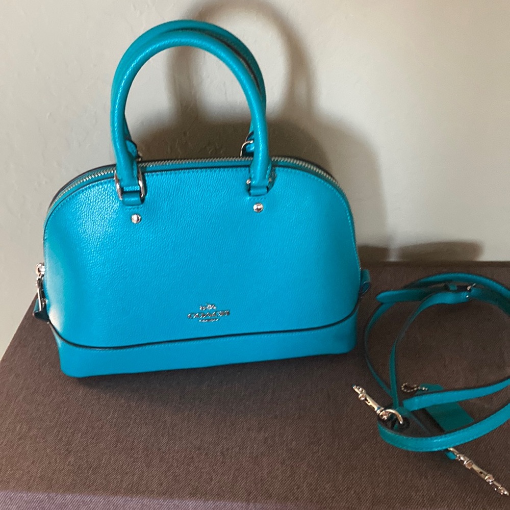 Coach small bag w/detachable strap